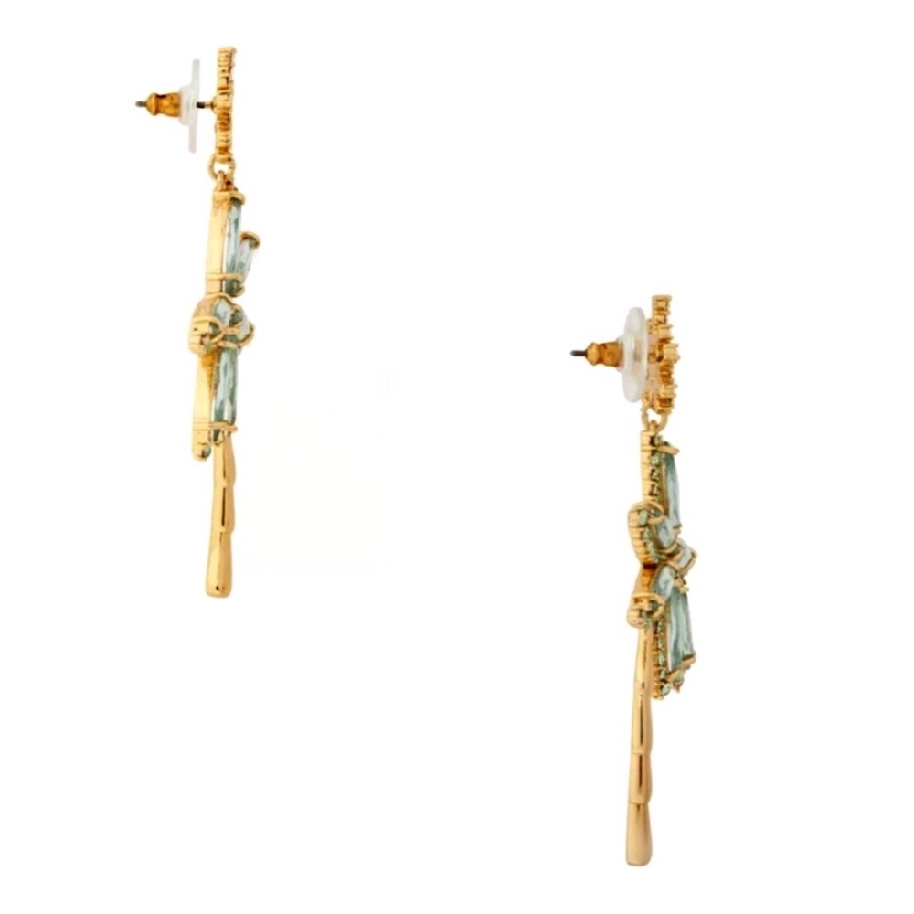 KATE SPADE • California Dreaming Palm Tree Earrings - Picture 3 of 4